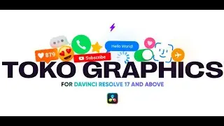 Unleash Your Creativity: Dive into the Toko Graphics Pack 4.0 for Davinci Resolve