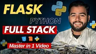 Full Stack Web Development for Beginners: HTML, CSS, JavaScript, Python & Flask Project in Hindi