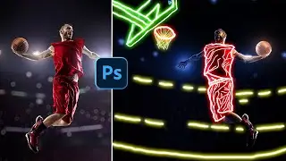 Create a Glow Effect in Photoshop - With used files