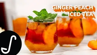 Refreshing Ginger Peach Iced Tea Recipe