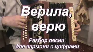 Верила, верю ( гармонь)