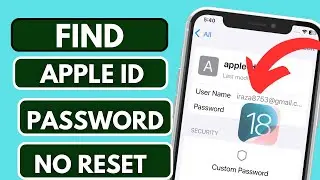 How to find Apple ID password without resetting | How to see Apple ID password without resetting it