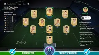 Puzzle Master SBC Solution - Cheap Solution & Tips - FC 25 League and Nation Hybrid SBC