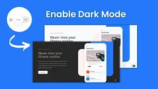 How To Enable Dark Mode On Wordpress Website In One Click 2023 || DCreato Academy