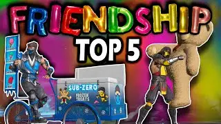 TOP 5 LAS MEJORES FRIENDSHIPS DE Mortal Kombat Mobile / Jhonny Mortal K