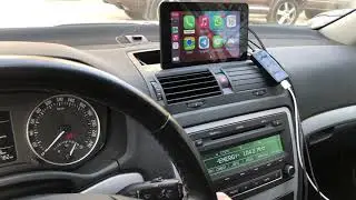 CarPlay on Raspberry Pi 4 is controlled by the car buttons (Skoda Octavia A5)