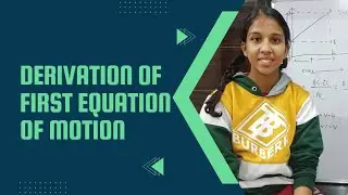 derivation of first equation of motion