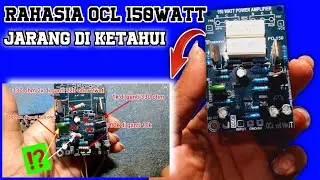 HOW TO MODIFY POWER OCL 150 WATT ADJUST THE TASTE OF BASS KICK CAN ALSO FOR THE FIELD