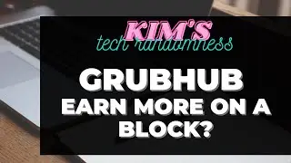 Grubhub Blocks. Do you make more money while on a block? Experiment.