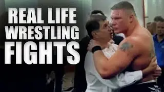 25 Minutes Of Wrestlers Who Got Into REAL Fights Backstage