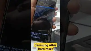 Samsung A04s hard reset #shorts #samsung #a04s #hard_reset #rohitmobile 💕🔥