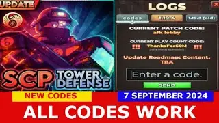 *NEW CODES* [FREE] SCP Tower Defense ROBLOX | ALL CODES | SEPTEMBER 7, 2024