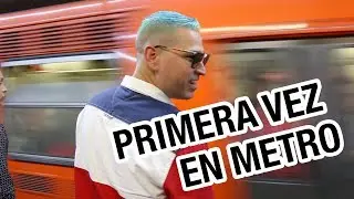 Jamsha en Mexico agarra el metro y llega a las entrevistas