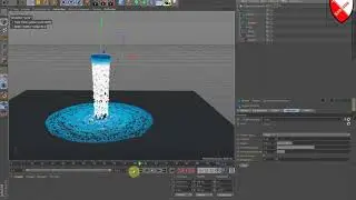 NextLimit RealFlow Cinema 4D -Эмитер круг