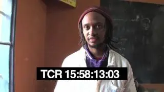 Time Code Bar for Transcripting