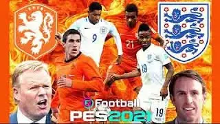 England VS Holland || Pes 2021 My Club Gameplay || 4k || PS5  - Legends Van basten , Owen, Beckham