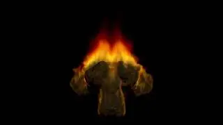 Tutorial Result I Advanced Fire Shaders in Blender