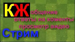 Общение, ответы на комментарии, просмотр видео по PvZ. Стрим