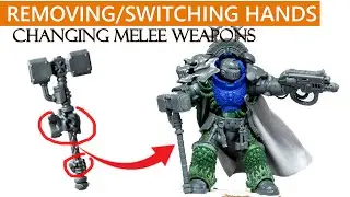 Removing or switching hands on melee weapons - conversion tutorial. Look ma, no hands!