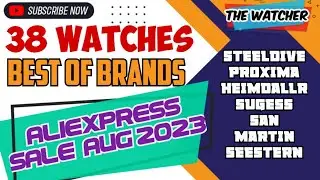 Best Watches from Best Brands on Aliexpress Sale August 2023 - 38 watches | The Watcher