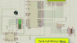 Water Level Controller using 8051