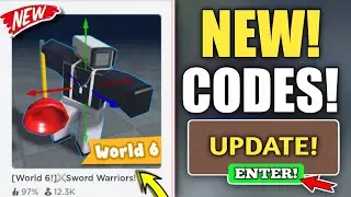 *Limited* [Toilet][Tower!] WORKING CODES FOR SWORD WARRIORS - 2023 || SWORD WARRIORS CODES!