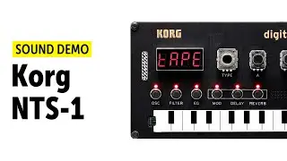 Korg NTS-1 Sound Demo (no talking)