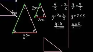 9-1 GCSE Maths - Similar Triangles and Similar 2D Shapes