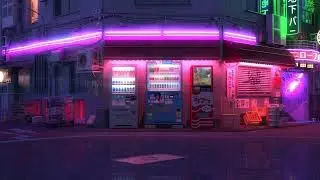 [#25] Lofi Vending Machines LIVE WALLPAPER