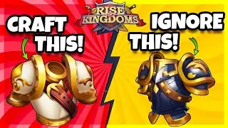 STOP WASTING YOUR MATERIALS! Rise Of Kingdoms Best Legendary Equipment! [2022 Updated!]