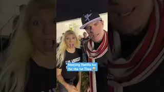 Meeting Vanilla Ice 4 the 1st Time! ​⁠@AliciaGWorld #IceIceBaby #fanvideo