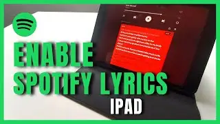 How to Enable Spotify Lyrics on your iPad 9th generation 2022