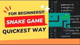 Build Your Own Snake Game in C++ with ChatGPT - Step by Step Tutorial