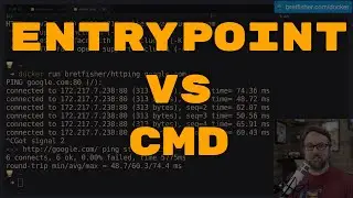 ENTRYPOINT vs. CMD, whats the difference in Dockerfiles