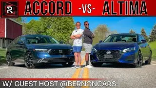 2023 Honda Accord Touring Vs. 2023 Nissan Altima SR Turbo – Redline: Comparison Test