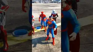 RANDOM SUPERHEROES VS DRAGON BALL BATTLE #shorts