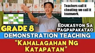 Grade 8 Demonstration Teaching (ESP): Pseudo Demonstration Teaching #15