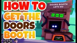 HOW TO GET THE DOORS BOOTH IN PLS DONATE ROBLOX