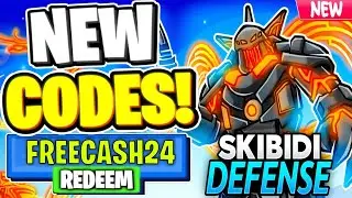 *NEW* ALL SUMMER CODES FOR SKIBIDI TOWER DEFENSE IN AUGUST 2024! ROBLOX SKIBIDI TOWER DEFENSE CODES