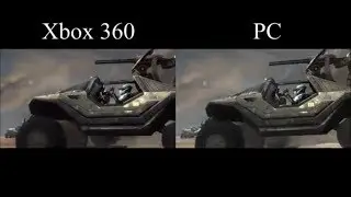 Halo Reach - Xbox 360 vs PC (Graphics Comparison)