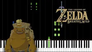 Goron City (Night) - The Legend of Zelda: Breath of the Wild (Piano Tutorial)