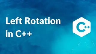 Left Rotate an Array in C++ | INFY TECH | Vasanth Korada