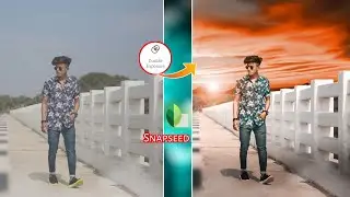 Snapseed Sky Chenge Photo Editing | Snapseed Photo Editing | Snapseed Background Chenge