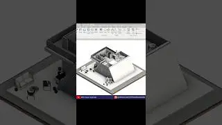 Modern A Frame Cabin in Revit #revit #architecture #bim