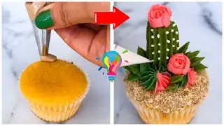 How to decorate cupcakes. Children will be delighted with these ideas.