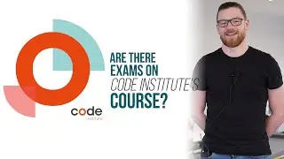 Are there exams on Code Institute's full-stack course?