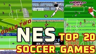 TOP 20 NES Football Games (Retro Soccer Games)