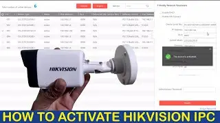 how to setup hikvision new ip camera | hikvision ip camera configuration