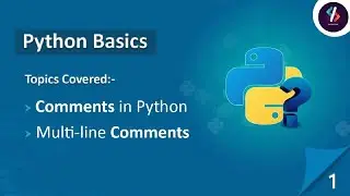 Python Tutorial for Beginners in Hindi | Single and Multi-line Comments in Python