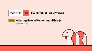 Altering lives with communities - Anwesha Das